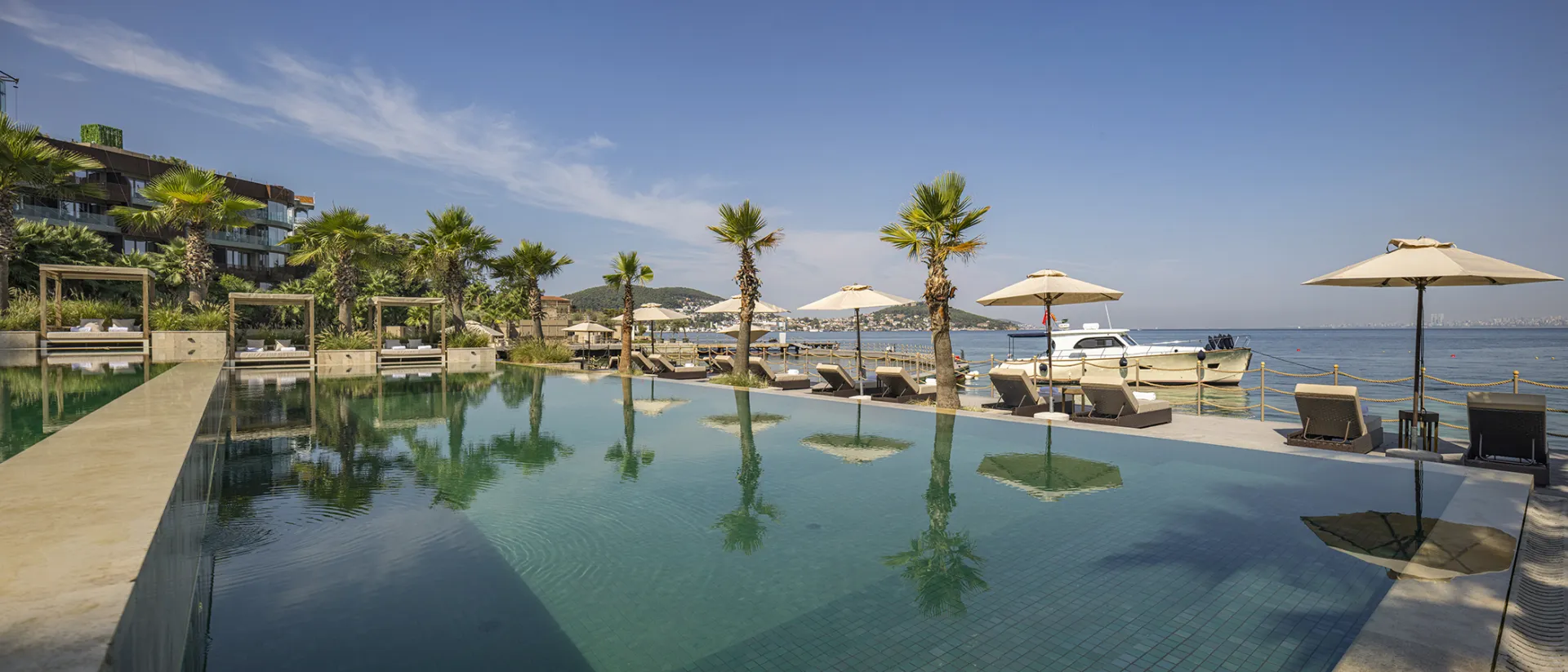 Relax in one of two heated outdoor pools