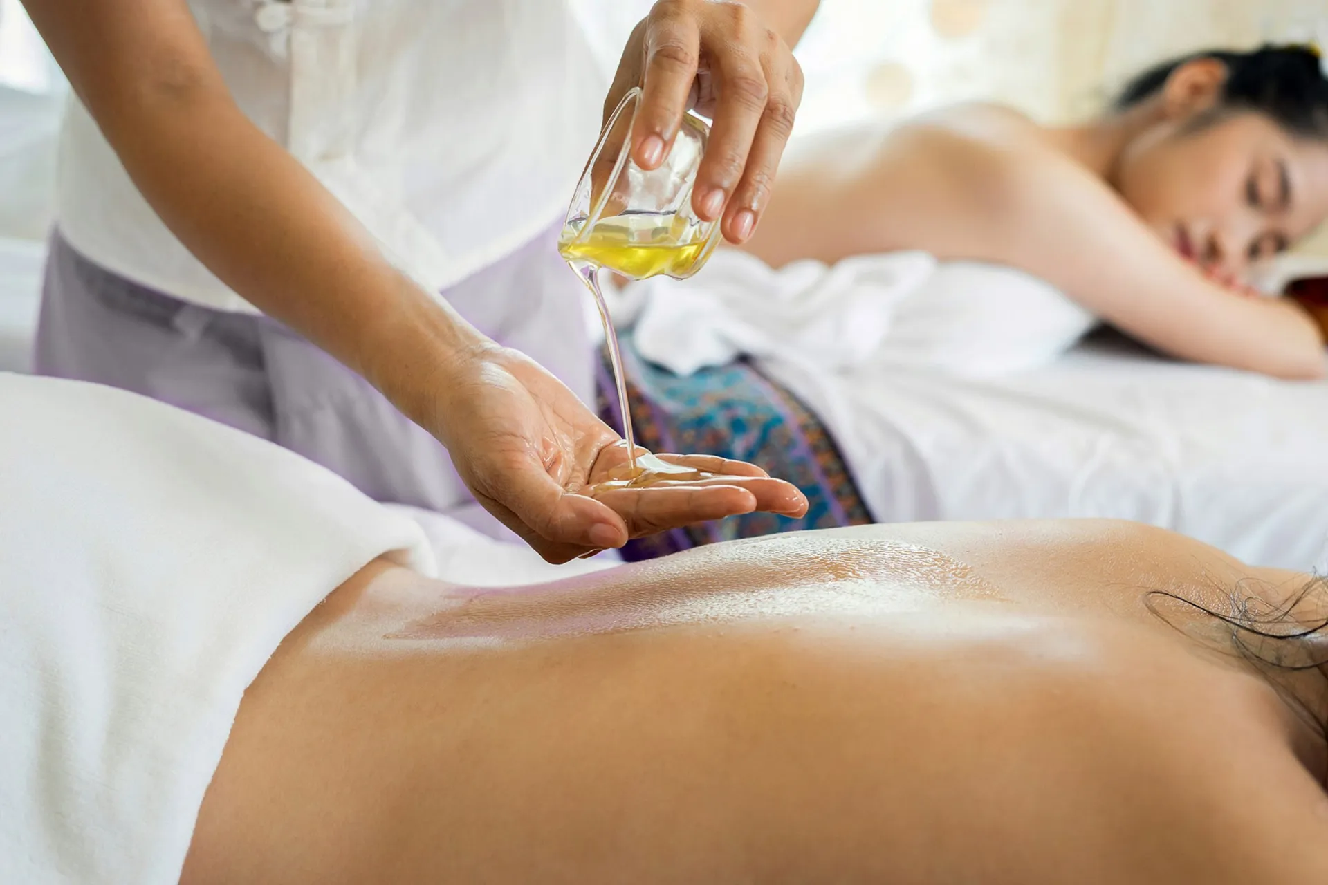 Relax with a massage