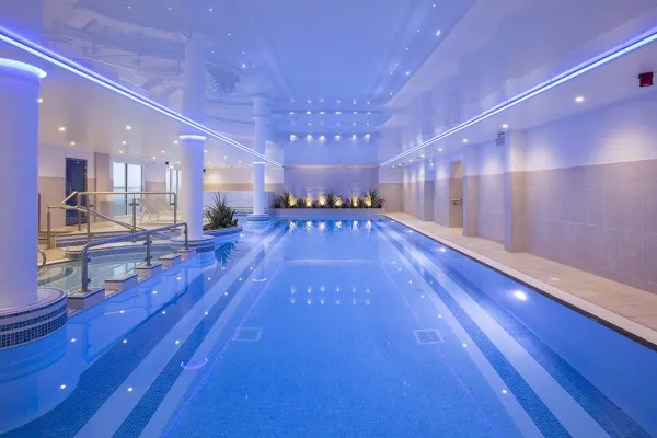 Swim or simply relax in the indoor pool