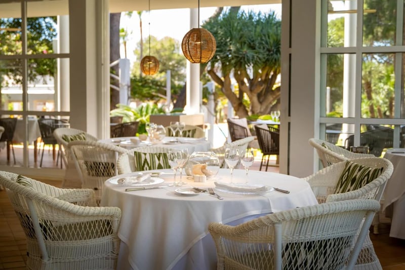 Dine on delicious fresh  local produce