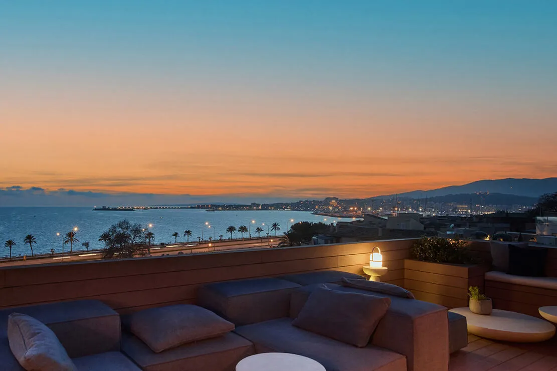 Watch the sunset after a day of exploring