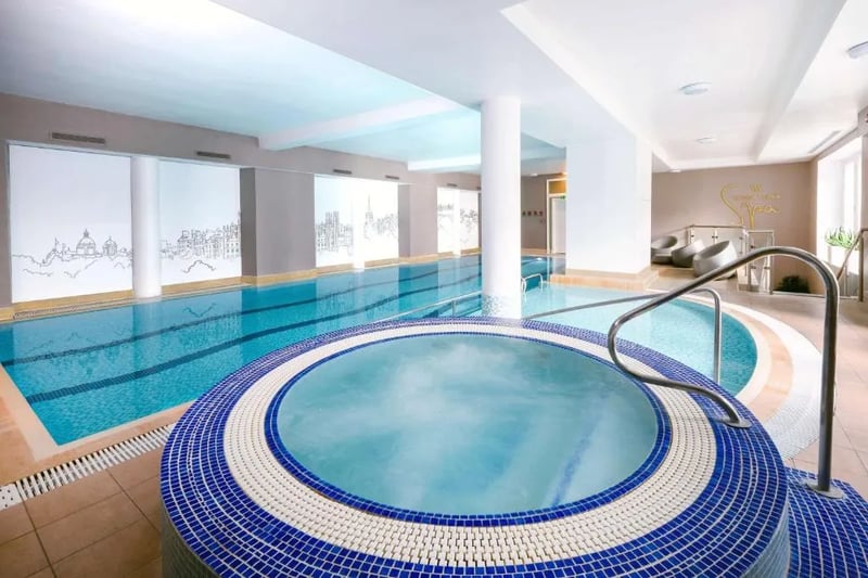 Unwind with a relaxing swim