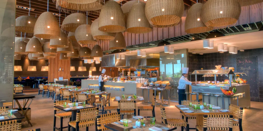 All day dining with themed buffets
