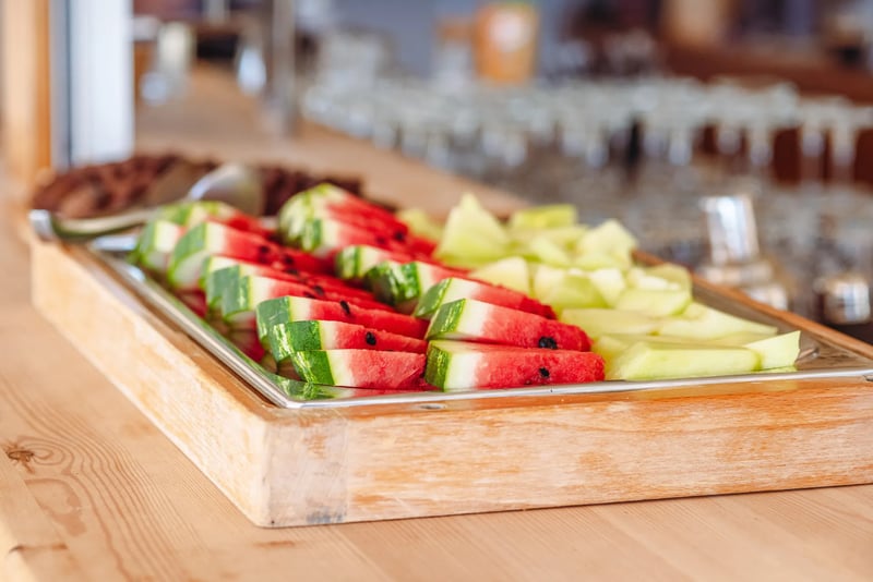 A fresh selection  buffet style