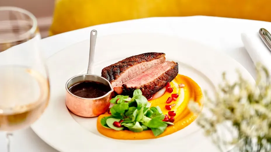 Serving traditional Sunday Roasts