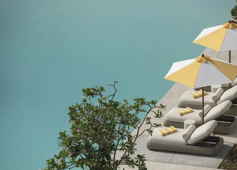 Unwind and while away the day poolside