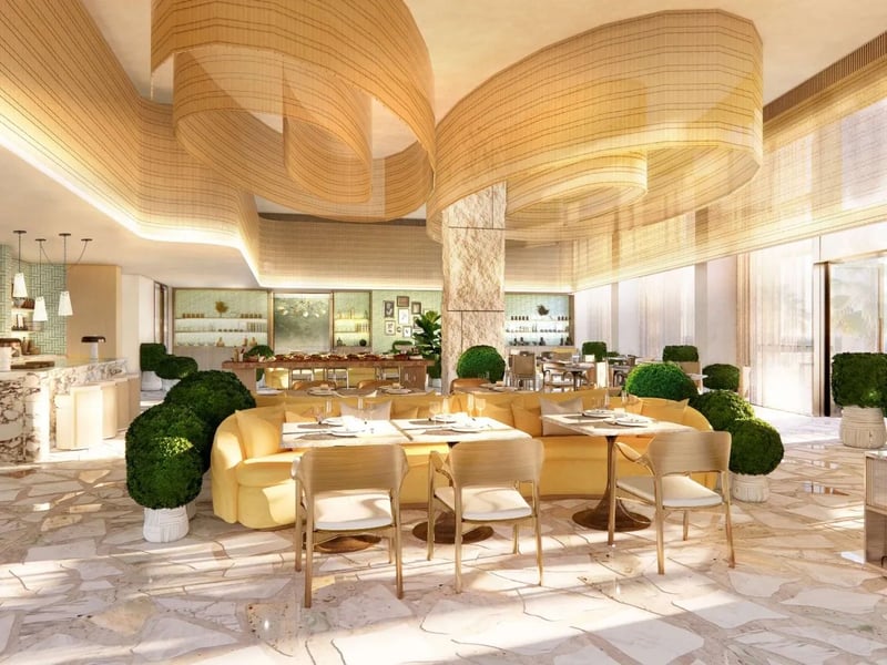 A range of breakfast options daily
