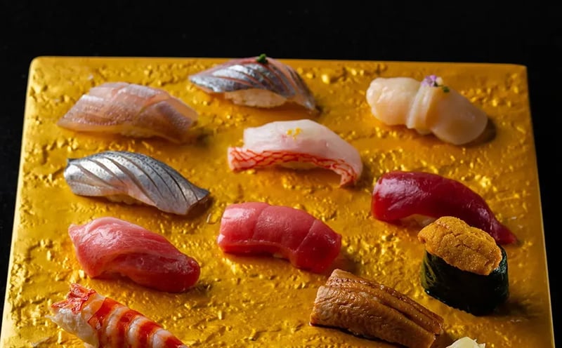 Unforgettable sushi and wagyu beef