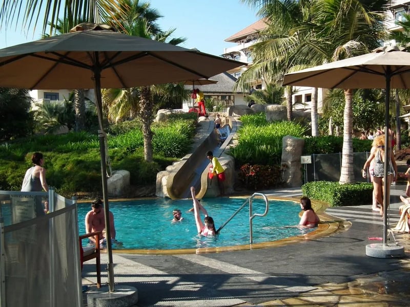 Full family fun at the kids pool