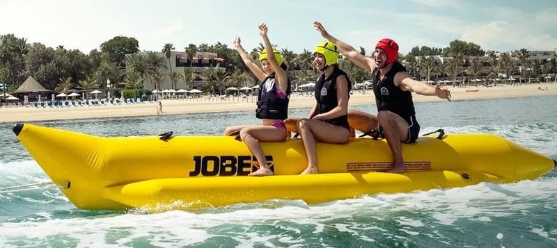 The hotel offers a range of watersports