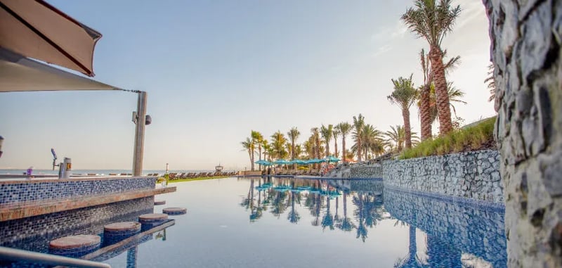 Sip on cocktails and more from the pool