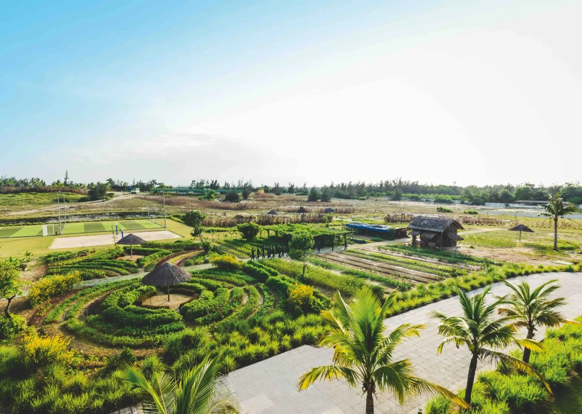 Relax as you wander through the gardens