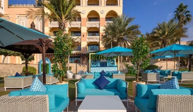Unwind by the pool with a cocktail