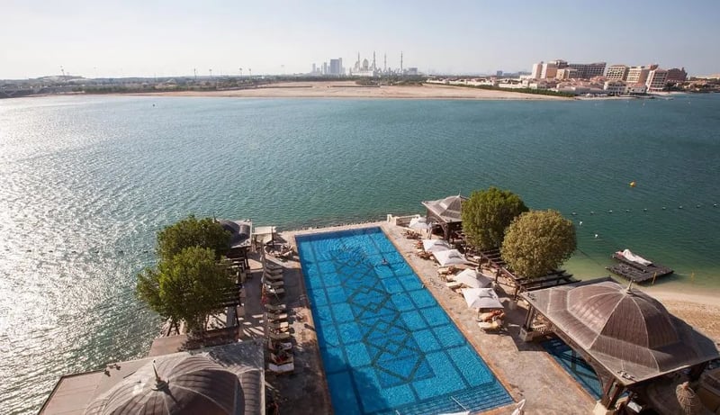 Take in ocean views from the poolside