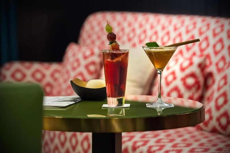 Enjoy your favourite drink at the bar