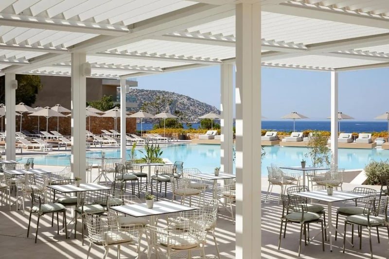 Poolside Mediterranean bites