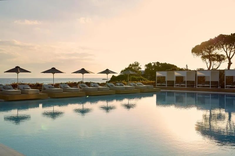 Relax in the beachside outdoor pool