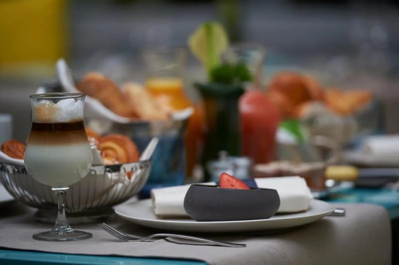 Delightful dining within the hotel