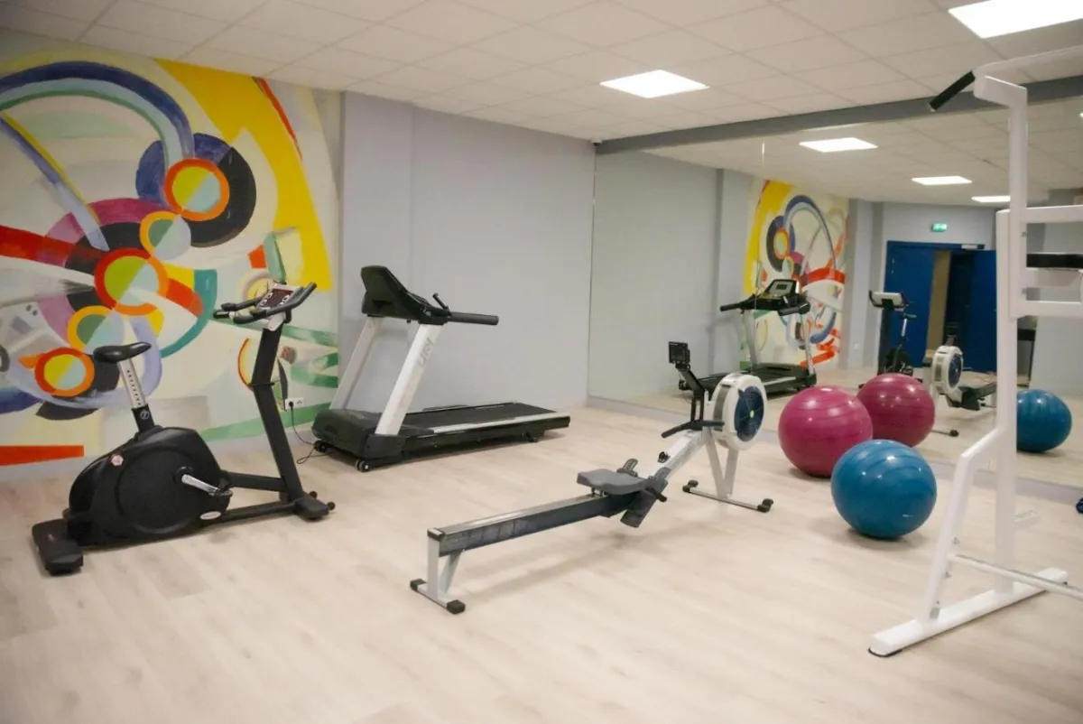 Never miss a workout during your stay