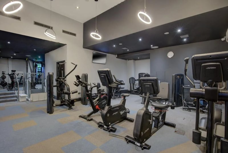 Hit the gym for a workout