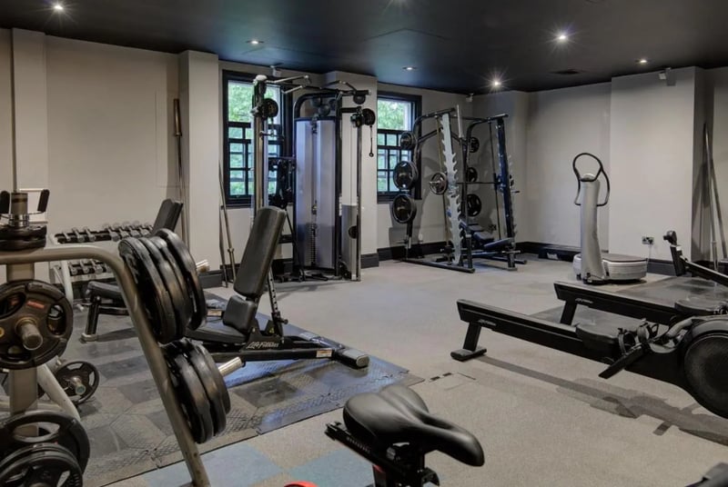 Hit the gym for a workout