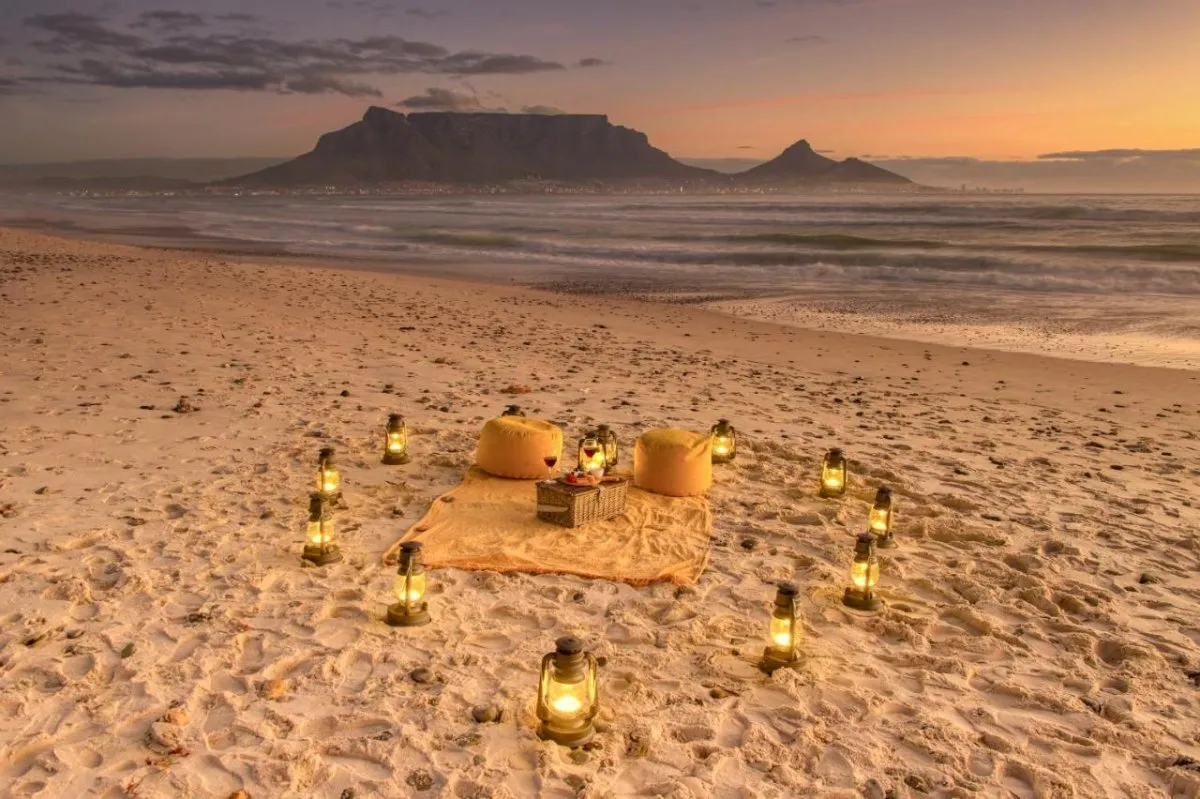 Step out of the hotel and onto the beach