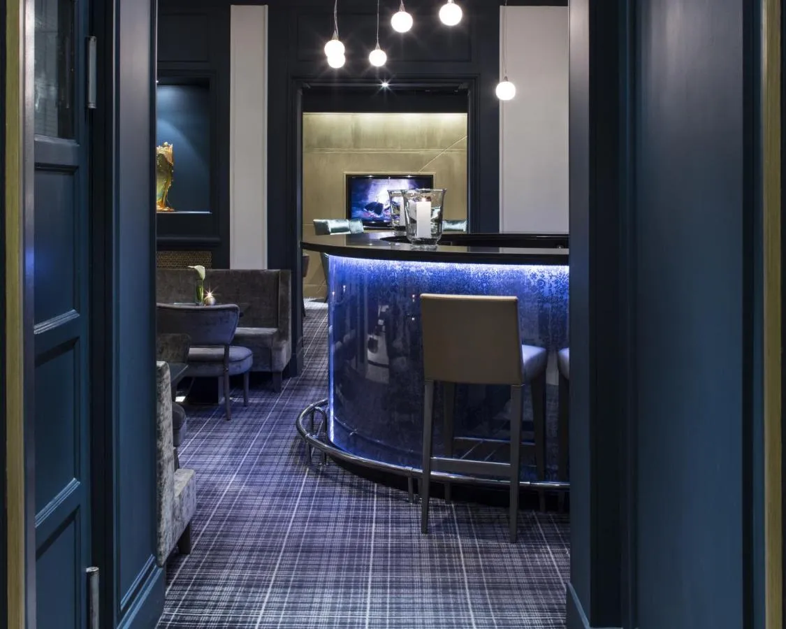 Custom made cocktails at the hotel s bar