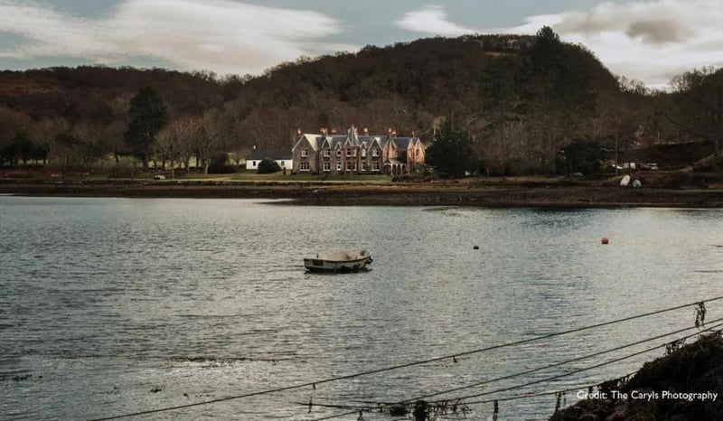 Experience stunning views from the sea