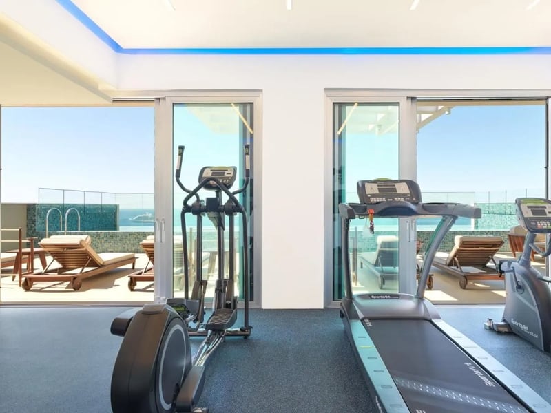 On site gym facilities