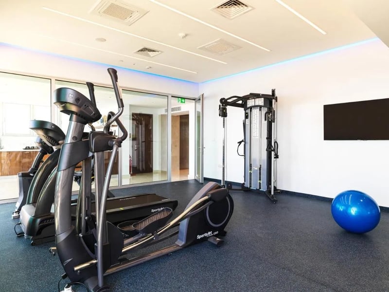 On site gym facilities