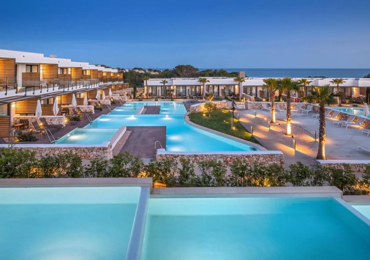 Indulge in the large outdoor pools
