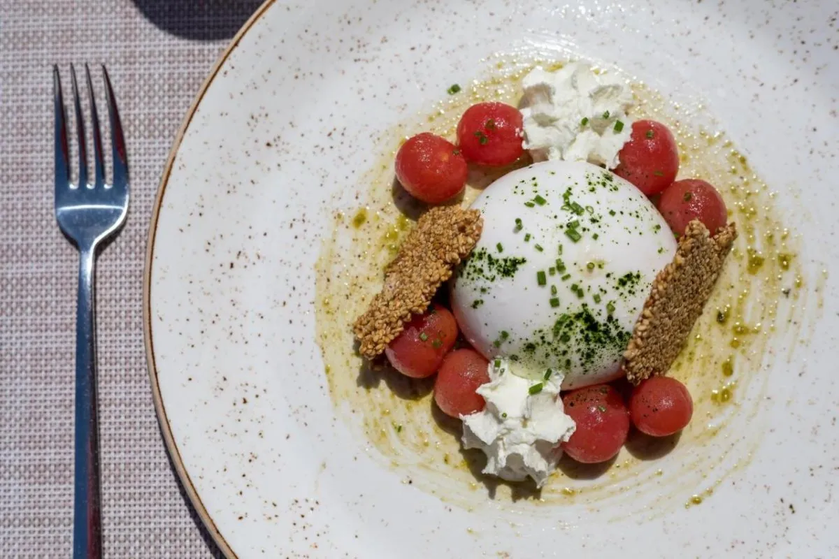 Mediterranean cuisine with local produce