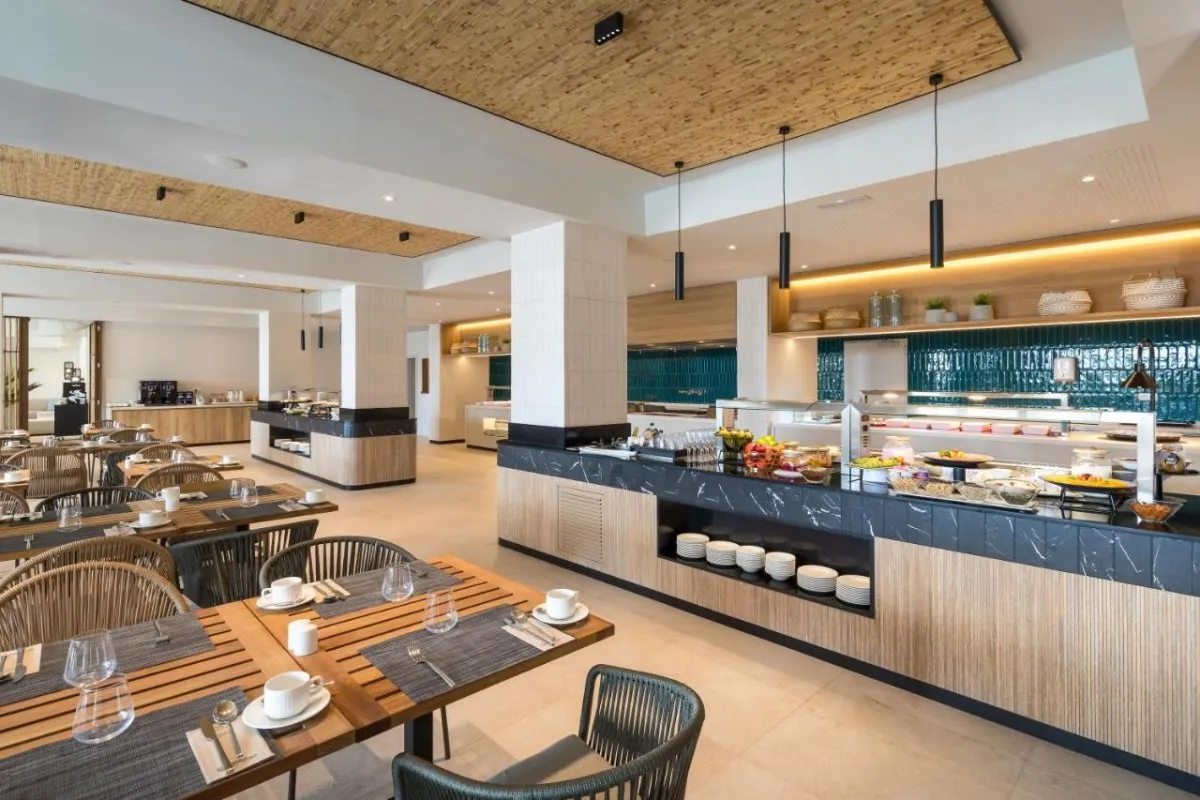 Enjoy local and international dishes