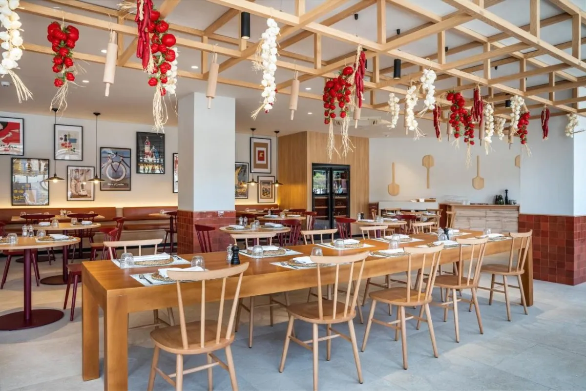 A bakery  live cooking   themed meals