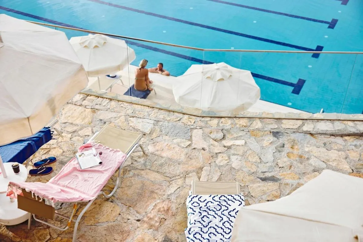 Take a dip in any of the four pools