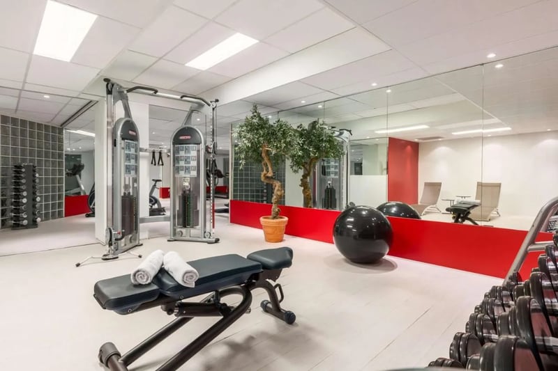 Never miss a workout during your stay