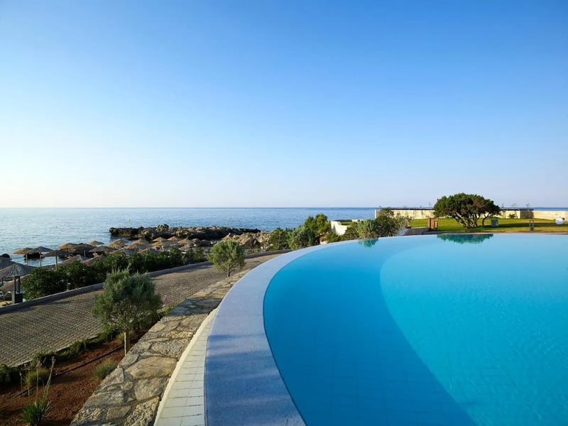 Enjoy sea views as you swim in the sun