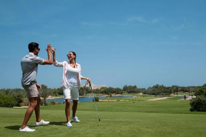Play a round on the championship course