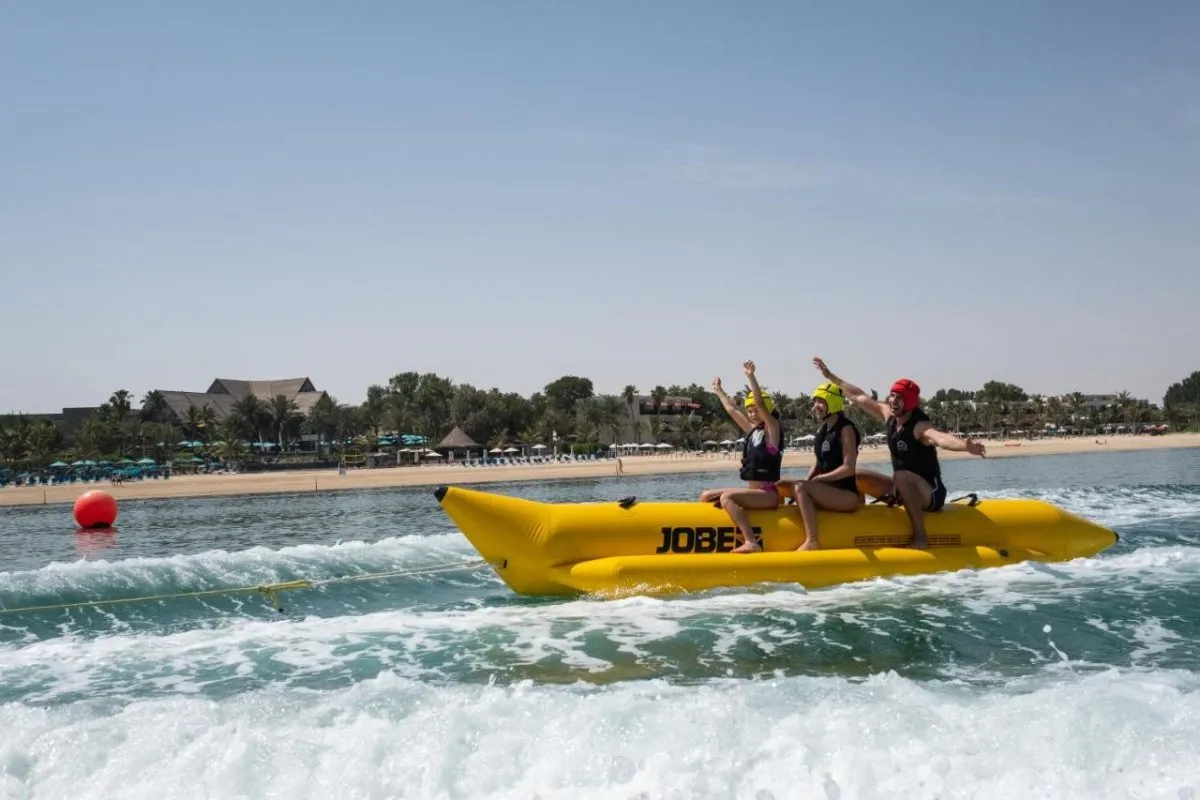 The hotel offers a range of water sports