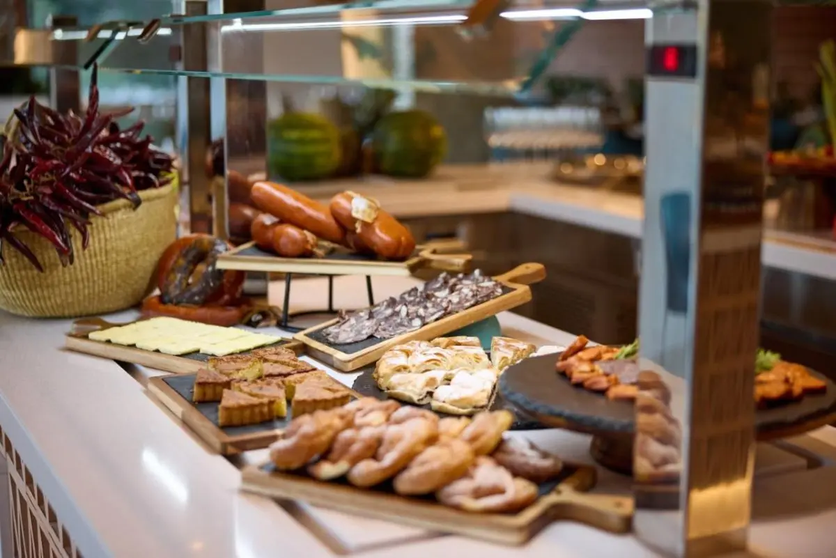 A range of breakfast dishes served daily