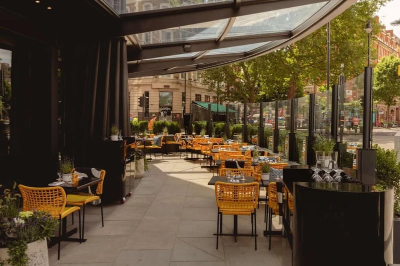 Perfect for relaxed al fresco dining