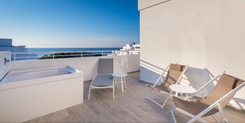 Deluxe Room Ocean View With Hot Tub @ Barcel  Portinatx   Adults Only