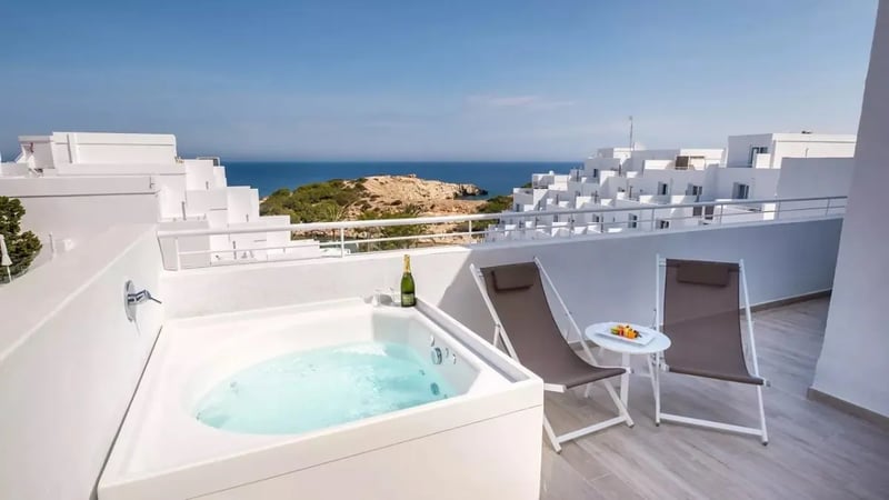 Junior Suite Ocean View With Hot Tub @ Barcel  Portinatx   Adults Only