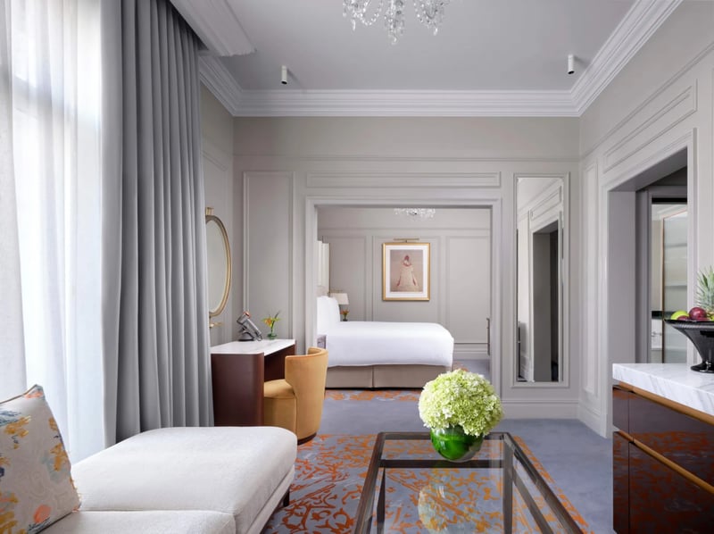 Junior Suite King Bed Open Plan @ The Savoy