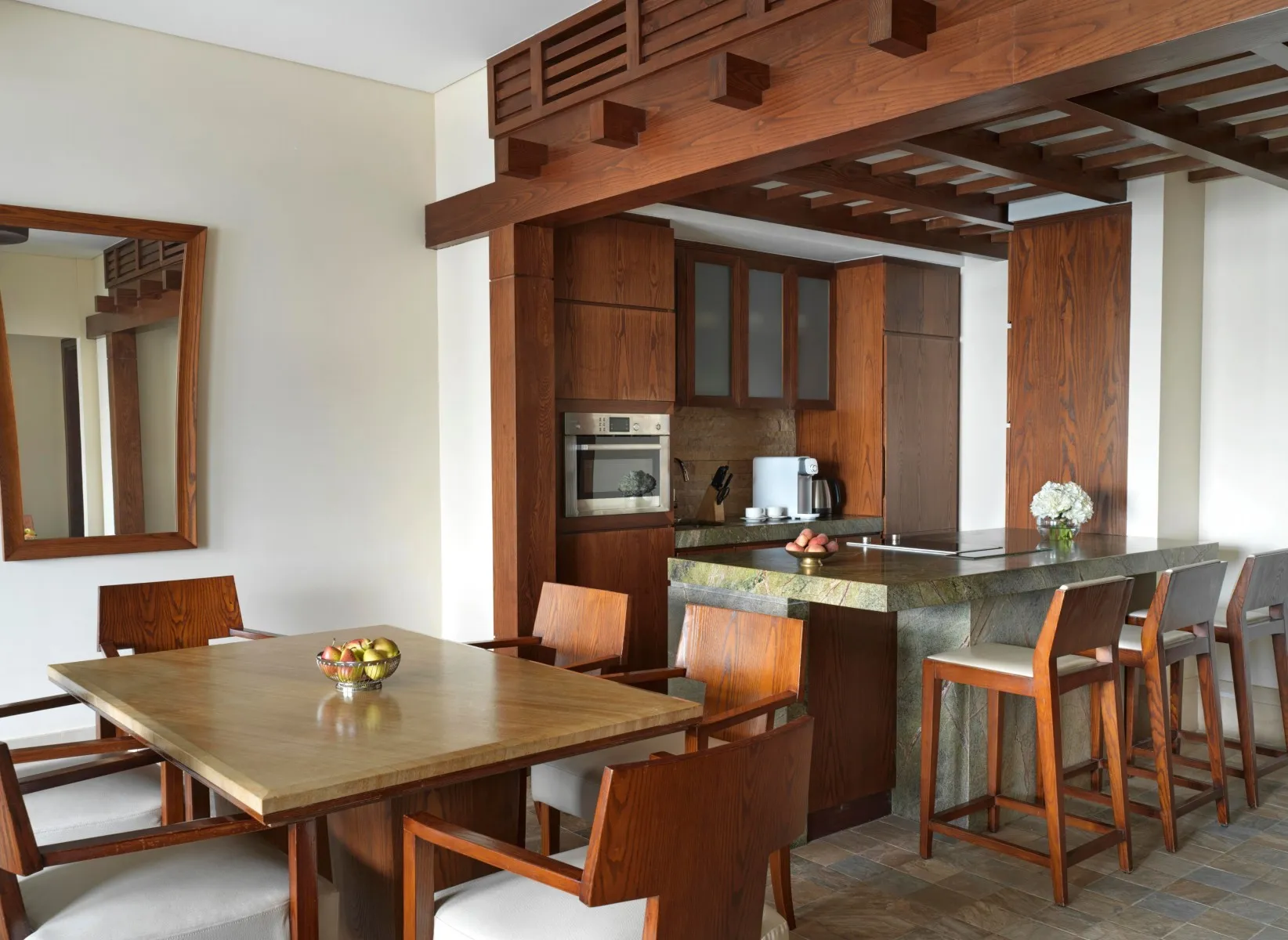 Family Two Bedroom Apartment Resort View  1 King Bed   2 Single Beds  Fully Equipped Kitchen @ Sofitel Dubai The Palm