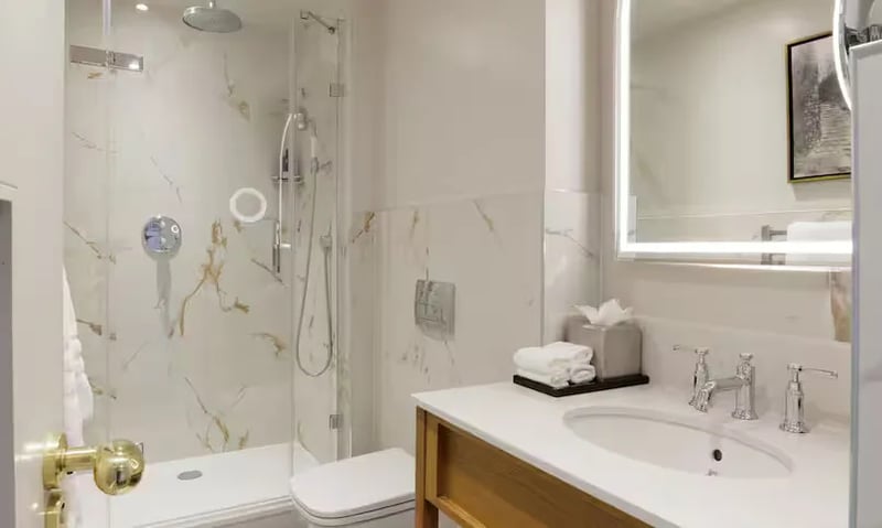 Two Queen Bed Premier Room With Castle View @ The Caledonian Edinburgh  Curio Collection by Hilton