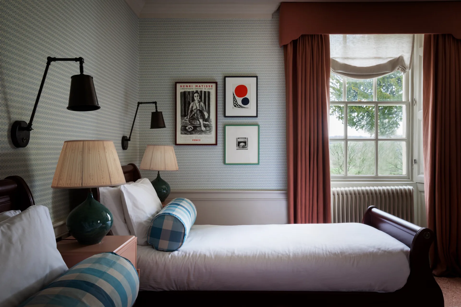 Spacious Twin @ The Cavendish Hotel at Baslow