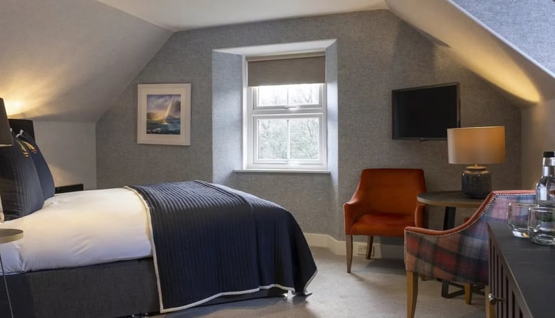 Deluxe Double @ Duisdale House Hotel