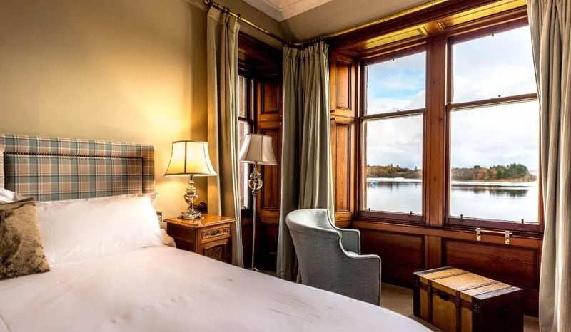 Suite loch view @ Shieldaig Lodge Hotel