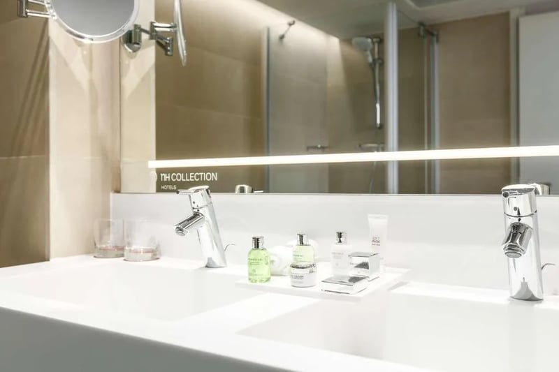 Junior Suite with Extra Bed  2 Adults   2 Children  @ NH Collection Amsterdam Barbizon Palace